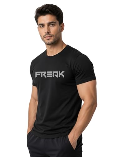 Image of 3Colours RGB Men's Gym Wear T-Shirt - Moisture-Wicking, Quick-Dry, Athletic Fit Workout Tee -Freak