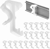 1 Inch Valance Clips for Window Blinds - 20 Pack
