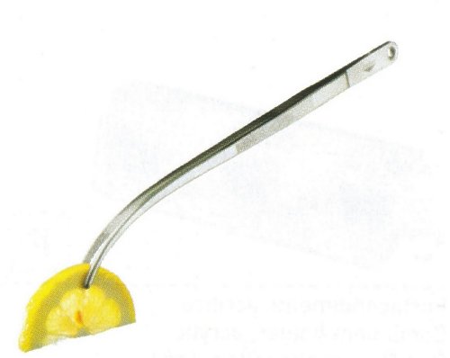 Paderno 42902-31 Pinza Punte Curve, Pratica e Maneggevole, Pinza da Cucina, Lavabile in lavastoviglie, in Acciaio Inox, 30 cm