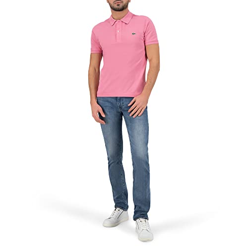 Image of Lacoste Short Sleeve Classic Fit Chine Pique Polo Shirt, L1264 Shirt