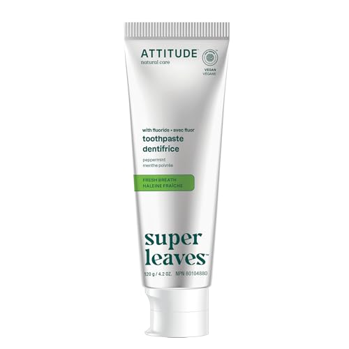 ATTITUDE Dentifrice Fluoré Haleine Fraîche 120 g