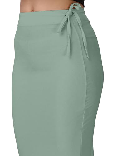 Image of Mehrang Microfiber Saree Shapewear Petticoat for Women, Cotton Blended Shape Wear Dress for Saree
