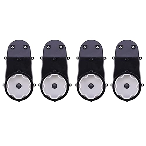 Kznifmk 4X RS390 Caja de Cambios del Motor Eléctrico 6V 18000RPM DC Coche de Motor de La Caja de Engranajes