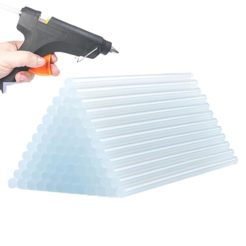 90 tubos de pegamento caliente para metal, barras de pegamento termofusible transparentes para diseño artístico, proyectos de manualidades, pequeñas reparaciones en el hogar, fabricación de joyas y
