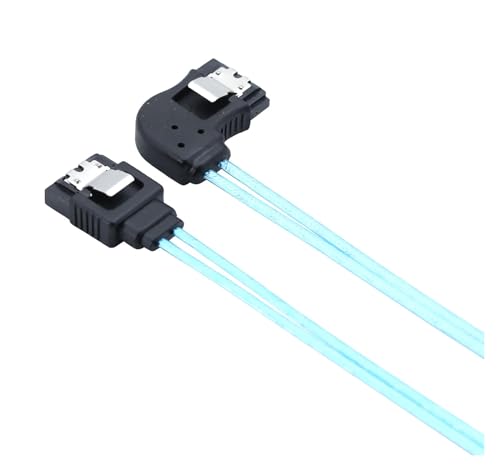 Cable de Datos SATA 30 cm Ángulo Recto 12 Gbps miniatura 4