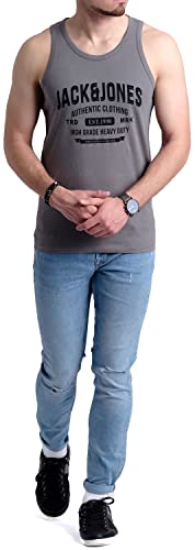 JACK & JONES Herren Tank-Tops Vielfältige Prints | Schmale Passform und atmungsaktive Baumwolle (Havka TT Opt 12, L) 4