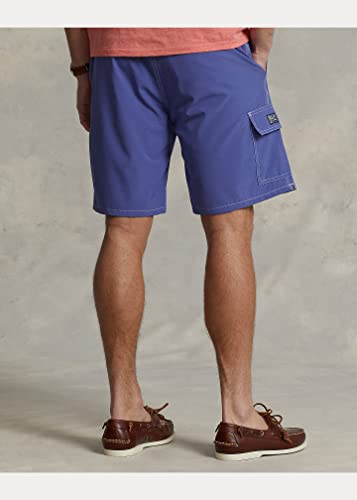 Polo Ralph Lauren Men's 8.5" Kailua Classic Fit Swim Trunks, Bright Blue, Large, Polo Swim Suit with Embroidered Polo Pony3