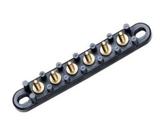 Bussmann BP/C5237-6BC 6 Pole Stud Junction Terminal Block/Strip (30A, 300V), 1 Pack
