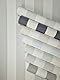 WALLCOVER Tapete Grau Vliestapete Streifen Streifentapete Landhaus Weiß Linien Modern Blockstreifentapete Fein Struktur 10.05 x 0.53 m Made in Germany