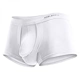 Boxershorts Herren Einfarbig Klassische Passform Niedrige lässige Sport Unterhosen Lang Retroshorts Atmungsaktive Lustig Boxershorts Unterwäsche Geschenk für männer Ehemann Geburtstag Valentinstag