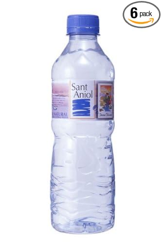 Sant Aniol Natural Mineral Still Water | Volcanic Water | Alkaline Water |Sourced from Spain | Pack of 6, (500ml each) PET bottle