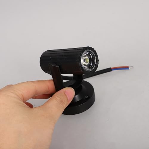 OSALADI 2 Stücke Punktstrahler Club Lichtstrahl Mini Für Lichter Bar Scheinwerfer Show Dj Beleuchtung Karaoke Home Dance Theater Kino Pinspot Hochzeit Party Disko