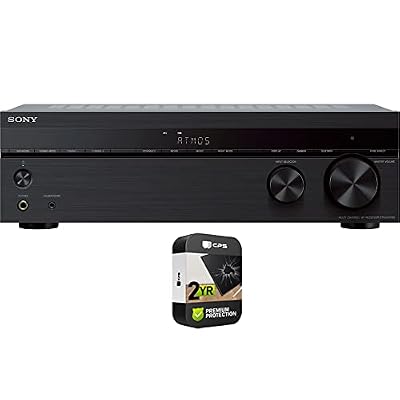 Sony STR-DH790 7.2ch Home Theater Dolby Atmos AV Receiver 2018 Model (Renewed) Bundle with 2 YR CPS Enhanced Protection Pack