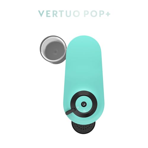 Nespresso Vertuo Pop+ Coffee and Espresso Maker by Breville, Aqua Mint