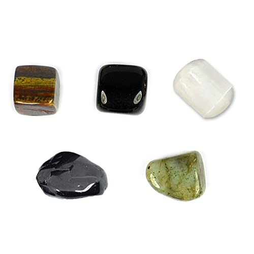 Image of Reiki Crystal Products Certified Natural Crystal Tumble Stone Kit | Multiple Crystal Stone Sets for Meditation, Reiki, Chakra & Spiritual Practices