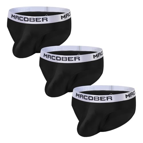 Mens Bulge Enhancing Underwear Pouch Briefs for men Ice Silk Stretch Underpants