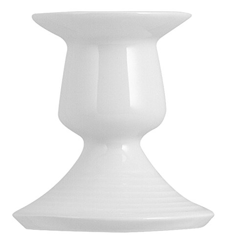 Home Florence Bougeoir, Porcelaine, Blanc