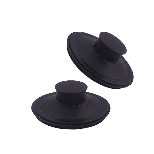Paquete de 2 tapones de eliminación de basura, tapón de fregadero para trituración de basura Insinkerator, tapón de eliminación de basura para Insinkerator, Whirlaway, Baga, Kohler, Moen, Waste King,