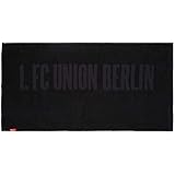 Tamaño: 100 x 50 cm. 1. FC Union Berlin - Toalla de mano (100 x 50 cm), color gris