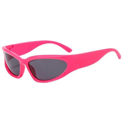 Lunettes de soleil punk vintage UV400 pour homme et femme