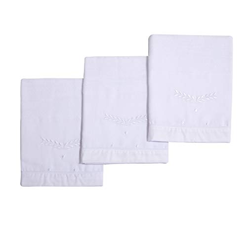 Paninho de Boca Mami Clássicos para Bebê 37cm X 36cm Contém 03 Unidades