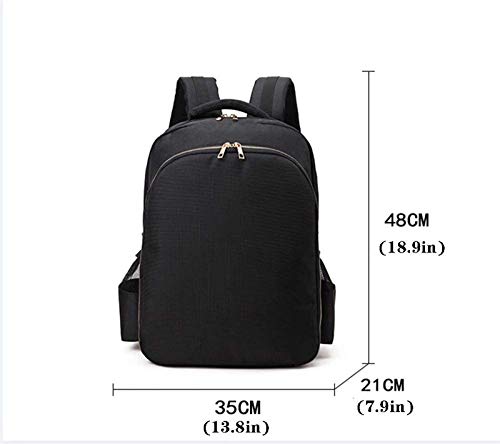 Yomqljxb Portable Barber Bookbag Hairstylist Backpack, Makeup Tool Bag Multifunction Travel Backpack Cosmetic Organizer Box Waterproof Storage Bag Clipper Case Backpack Organizer #TOP1