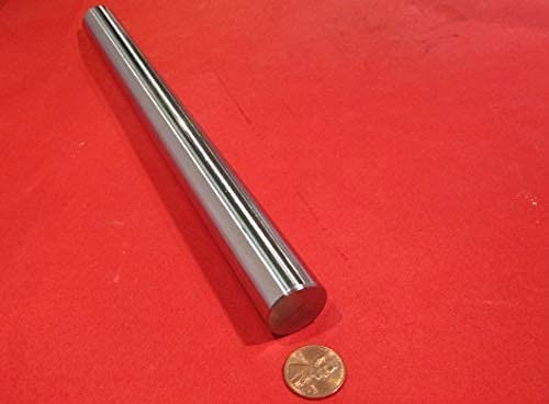 1566 Carbon Steel Hardened Precision Shaft 7/8" Diameter x 10" Long 2 pcs