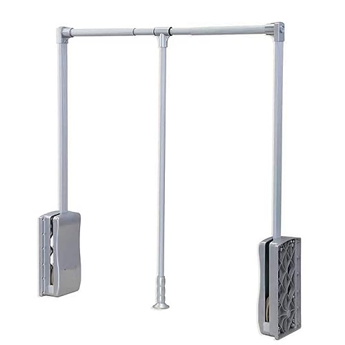 Tringle de penderie coulissante en acier pour suspendre vos vêtements sans froisser