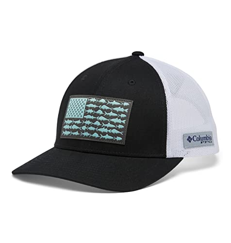 Image of Columbia PFG Fish Flag Mesh Snapback