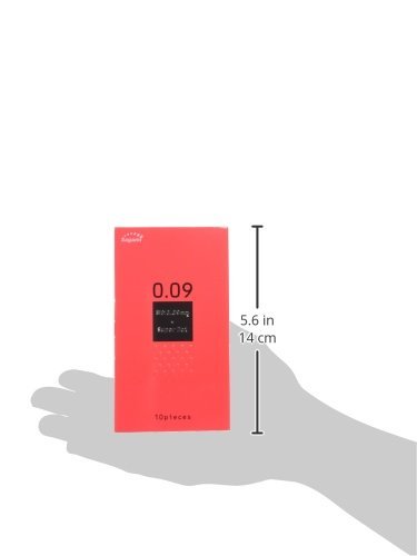 コンドーム セット サガミ 0.09 ドット 10個入り + オリジナルケース 付き 6枚目
