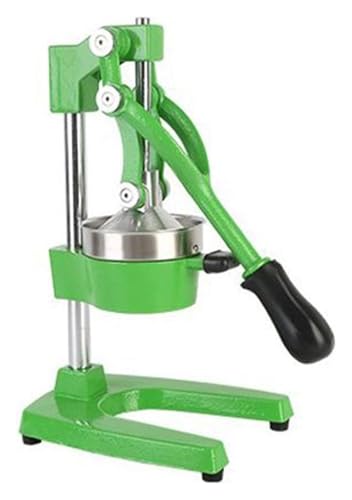 Exprimidor manual profesional, exprimidor manual resistente de hierro fundido – Exprimidor manual con base en U – Apto para restaurantes, cafeterías y frutas