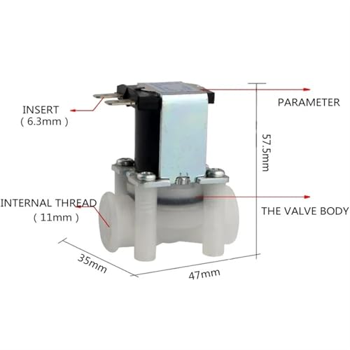 Électrovanne RO 1/4 pouce DC24V inverseur normalement fermée type FCD-A