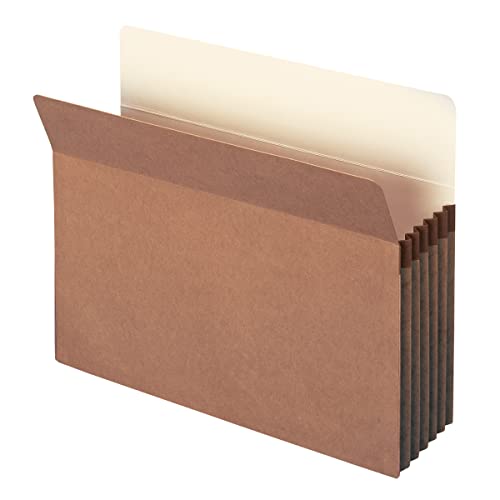 Dossier suspendu extensible format lettre rouge brique boîte de 10 - 4
