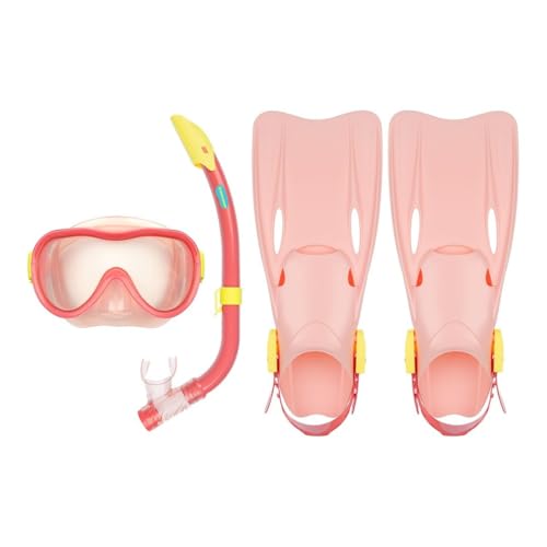 Kit de plongée pour enfant avec lunettes tuba et palmes réglables pour la plage
