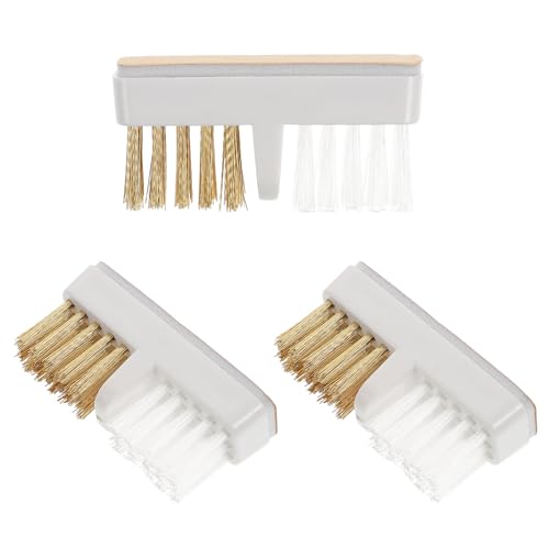 Angoily 3pcs herramientas de manicura para limpieza de brochas miniatura 1
