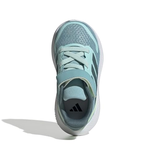 Image of adidas Baby Marvel Run Falcon 5 Elastic Lace & Strap Shoe