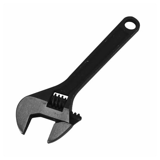 Mini-Schraubenschlüssel SENRISE Verstellbarer Maulschlüssel Kleiner Maulschlüssel für Reparatur, schwarz