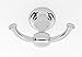 Alno Creations Royale Collection Double Robe Hook -a6684-pc- Polished Chrome