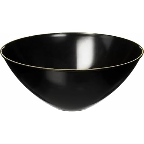 Bluesky Trading Black Salad Bowl Cover