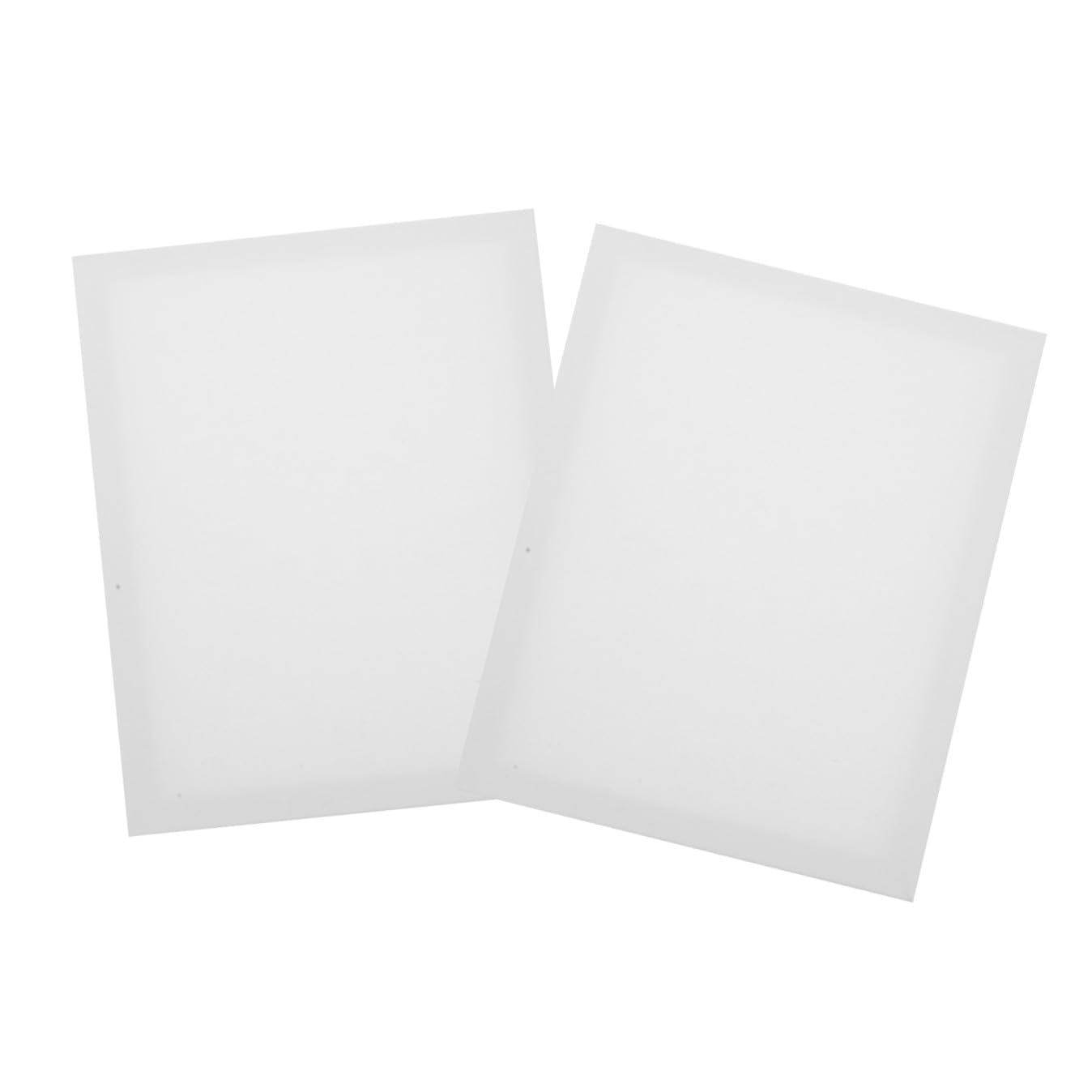 Lienzo blanco que no se deforma: bastidor de pino y algodón Housoutil para óleo y DIY
