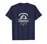 Cannes Sailboat T-Shirt Vintage Nautical Throwback Tee