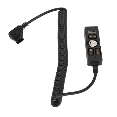 Cable divisor D-Tap de 3 puertos para grabaciones largas en exteriores y sets