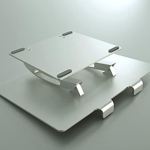 Soporte para computadora portátil base de aluminio premium para elevar pantalla de 17 pulgadas 8