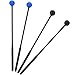 FAVOMOTO 2 Pairs Drumstick Percussion Sticks Hammer Sound Healing Instruments Sound Bowl Keyboard Marimba Mallets Wooden Mallets for Children Xylophone Supply Plastic Music Student