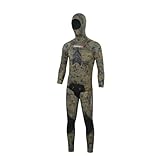 combinaison chasse sous marine 5 ou 7 mm √ Maillot de bain de plongée 2 pièces : haut de plongée à manches longues + pantalon de plongée. La sangle au niveau des hanches est facile à enfiler et à retirer, ce qui la rend plus sûre