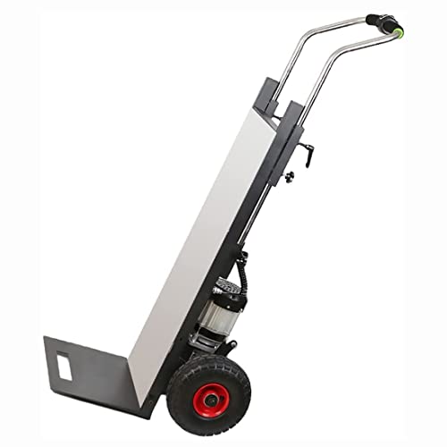 Sackkarre schwerlast elektrisch Handwagen, Wagen mit 850 W bürstenloser Motor - Abnehmbarer Akku Und S-f?rmiger Stützarm, tragbares elektrisches Treppensteigen