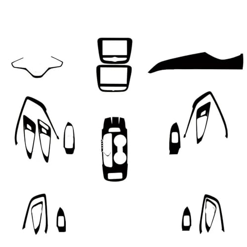 Autocollants de moulage console centrale Chevrolet Malibu XL 2016-2019