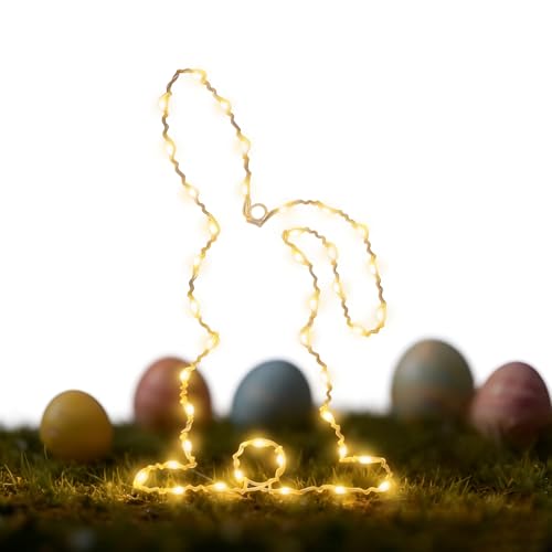 Lampe LED lapin de Pâques idée cadeau originale pour anniversaire fête école et maison