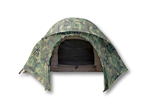 USGI 2-Person Combat Tent Woodland Camo NSN 8340-01-452-5919