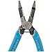 Klein Tools K12035L Klein-Kurve Wire Cutters, Made in USA, Heavy Duty Wire Stripping Tool with Lock, 8-20 AWG